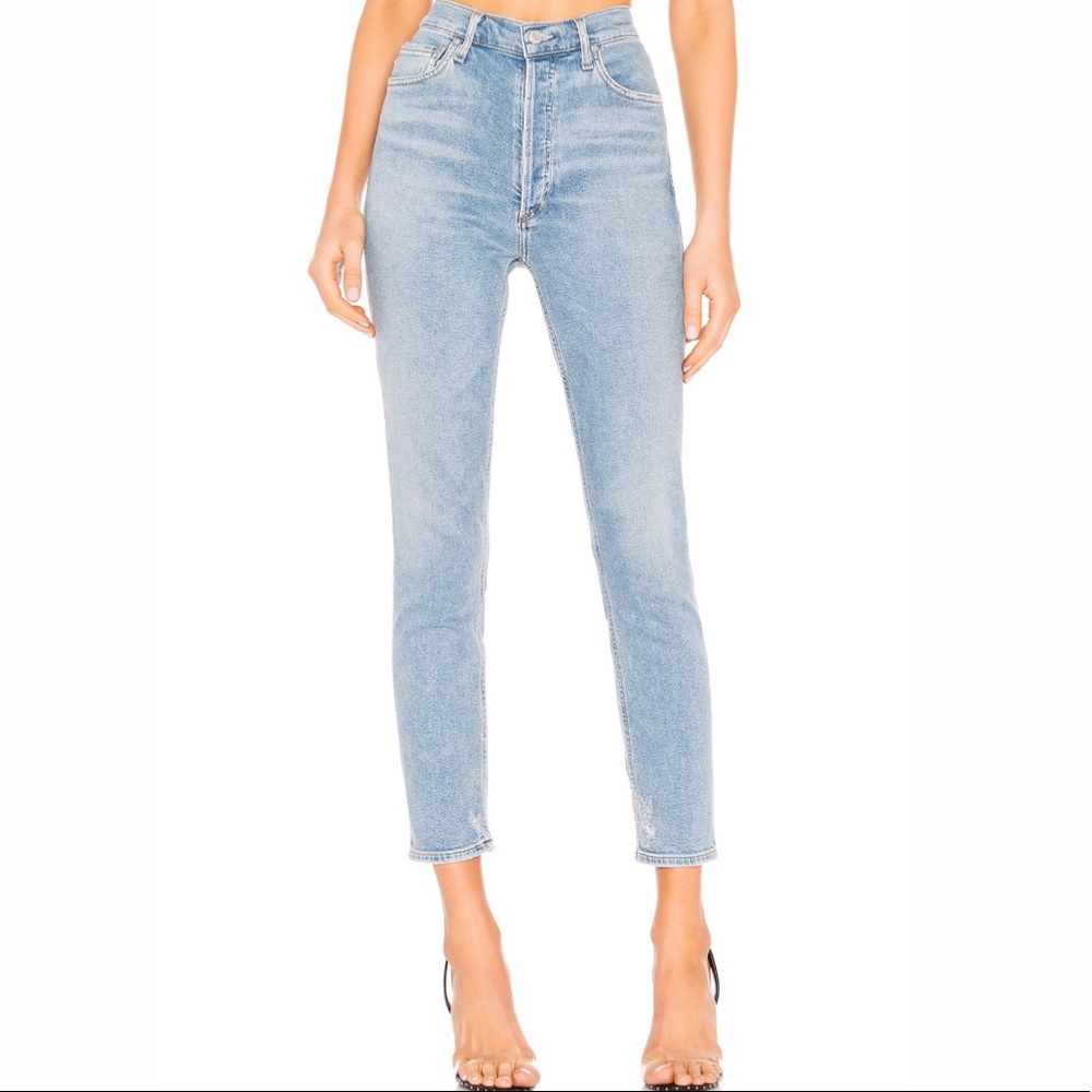 Agolde Nico High Rise Slim Fit
